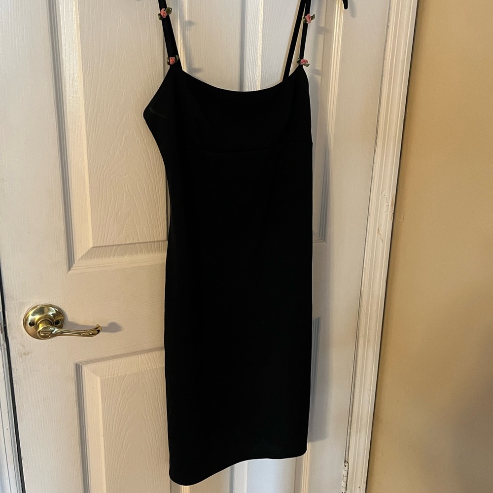 Heart Soul Black Strapless Dress